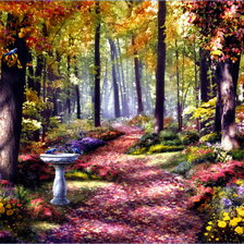 Схема вышивки «Пейзаж 6»