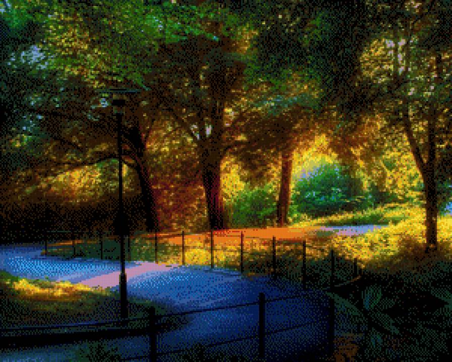 літо - ліс, дерево, парк, літо - предпросмотр