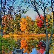 Схема вышивки «осінь»