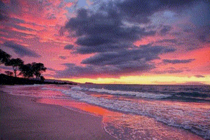 море - рирода, вода, закат - предпросмотр