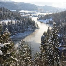 Схема вышивки «Гори»