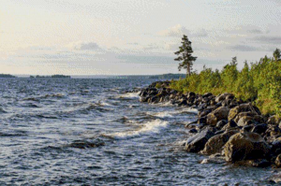 море - вода, природа, гори - предпросмотр