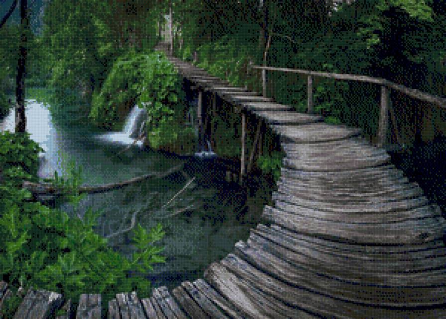 літо - природа, дорога, вода, ліс - предпросмотр