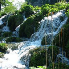 Схема вышивки «водоспад»