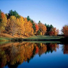 Схема вышивки «Пейзаж 17»