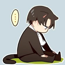 Схема вышивки «неко-леви»