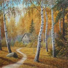 Схема вышивки «осень»