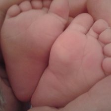 Схема вышивки «ножки»