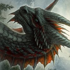 Схема вышивки «рогатый»