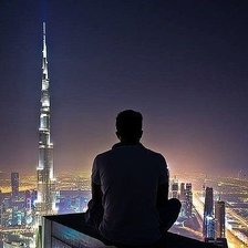 Схема вышивки «Наедине с городом»