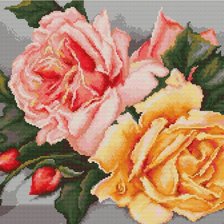 Схема вышивки «Розочки»