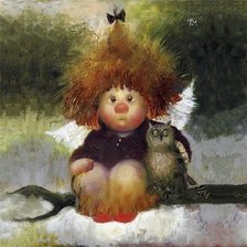 Схема вышивки «ЧудоАнгелок 3»