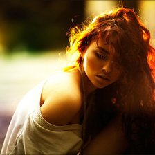 Схема вышивки «дівчина»