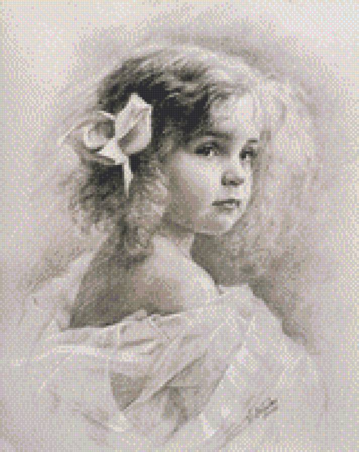 дівчинка - ангелик, діти - предпросмотр