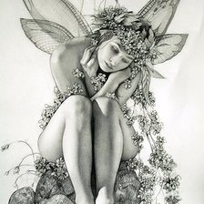 Схема вышивки «дівчина»