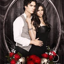 Схема вышивки «Дневники вампира»