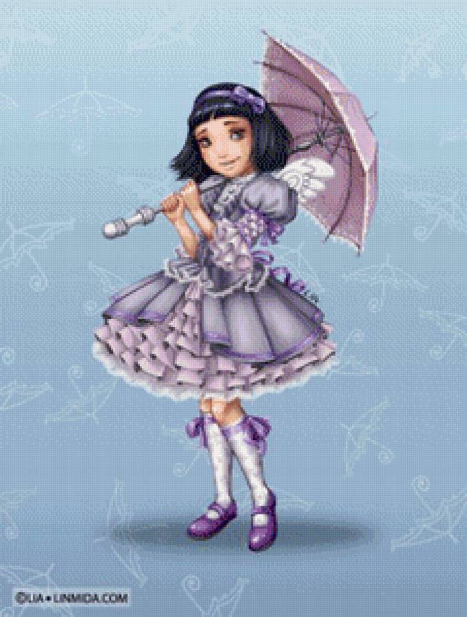 под зонтиком - детская - предпросмотр