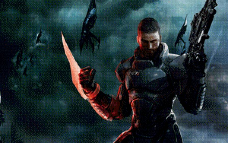 Shepard - mass effect - предпросмотр
