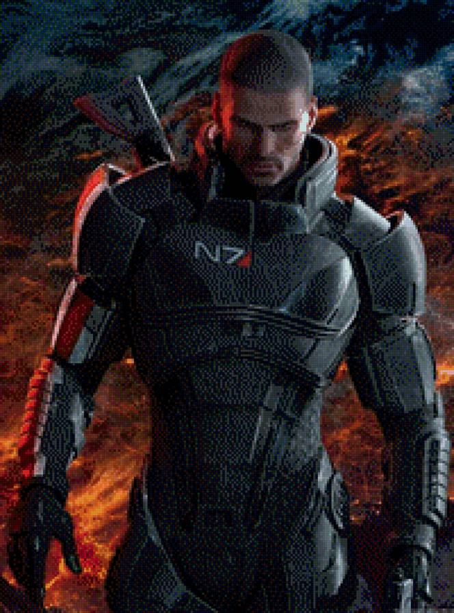 Shepard - mass effect - предпросмотр
