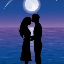 Схема вышивки «ОН и ОНА»