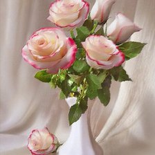 Схема вышивки «букет роз»