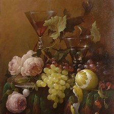 Схема вышивки «голандский натюрморт»