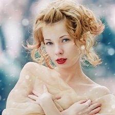 Схема вышивки «зимняя»