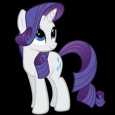 Схема вышивки «my little pony Rarity»