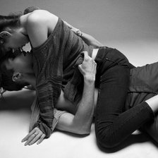 Схема вышивки «поцелуй»