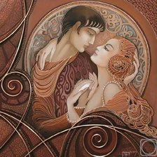 Схема вышивки «Пара»