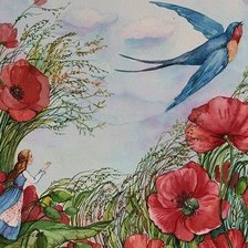 Схема вышивки «сказка»