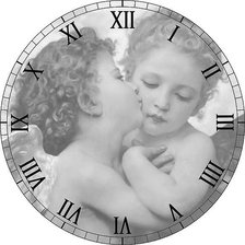 Схема вышивки «часы»