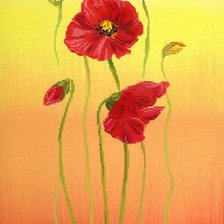 Схема вышивки «Маки от Тэла Артис»