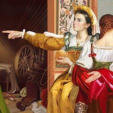 Схема вышивки «неродная дочка»