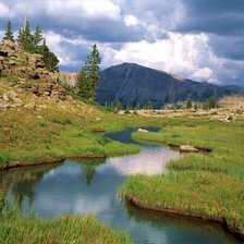 Схема вышивки «Пейзаж 34»