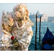 Схема вышивки «Маскарад Венеции»