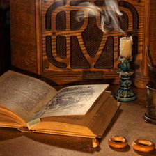 Схема вышивки «книга»