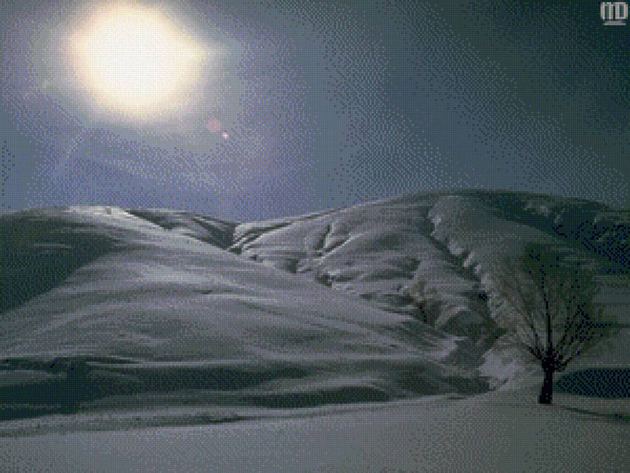 Пейзаж 37 - пейзаж, краса, зима, природа, гори - предпросмотр