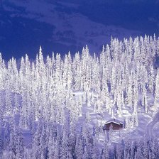 Схема вышивки «Пейзаж 38»