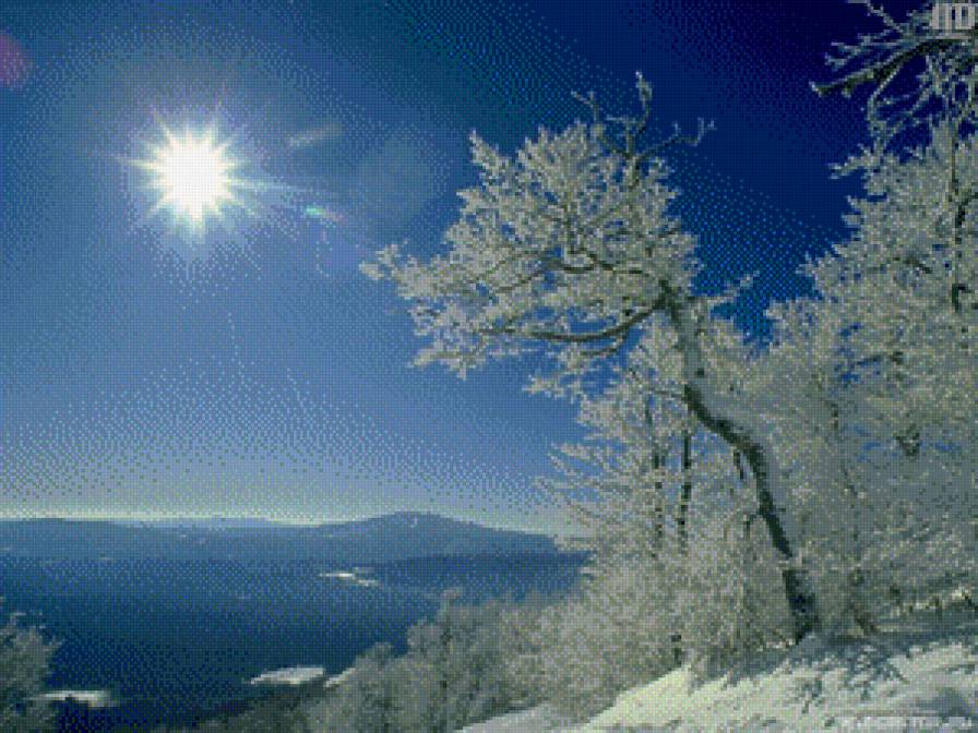 Пейзаж 42 - гори, пейзаж, зима, природа, краса - предпросмотр