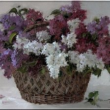 Схема вышивки «серия "корзины"»