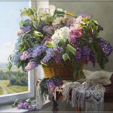 Схема вышивки «серия "корзины"»