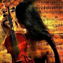 Схема вышивки «Муза»