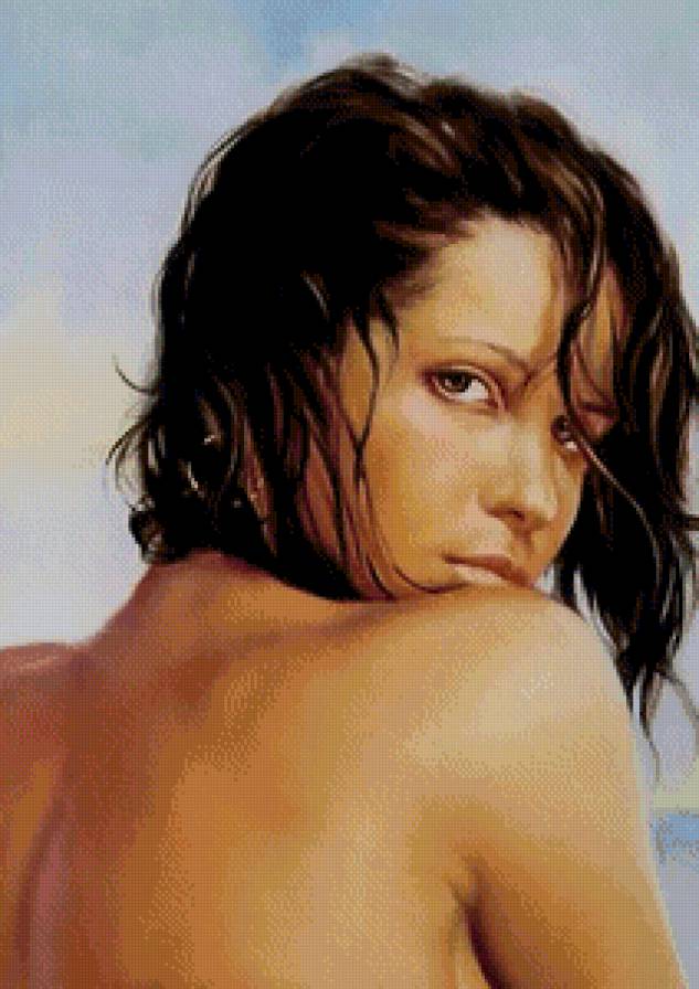 взгляд - девушка - предпросмотр