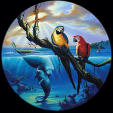 Схема вышивки «пары»