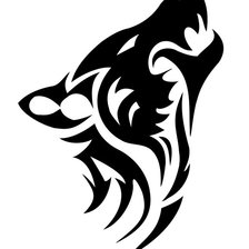 Схема вышивки «WOLF»