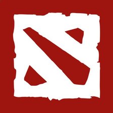 Схема вышивки «Dota 2 logo»