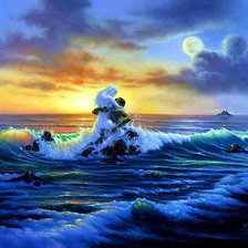 Схема вышивки «Закохані»