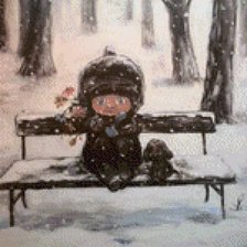 Схема вышивки «bicho»