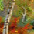 Предпросмотр схемы вышивки «березы, пейзаж» (№852797)